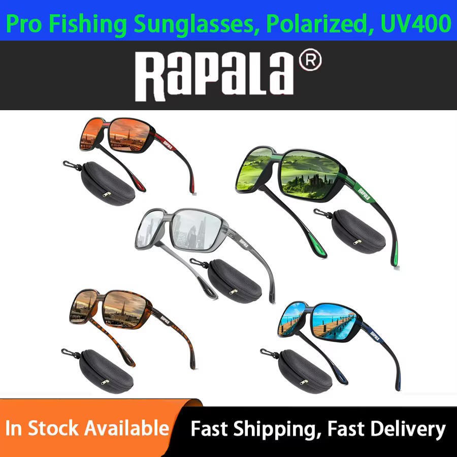 Original Rapala Polarized Sunglasses for fishing riding mountain hiking, for fishing sunglasses