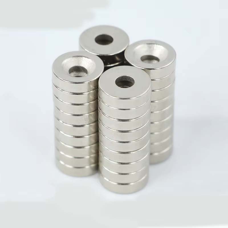 10PCS 10x5-4 N52 Mini Magnet for Fridge Round With Hole Imas Magnetic Sticker Super Ima Neodymium Super Strong Magnets Magnetti