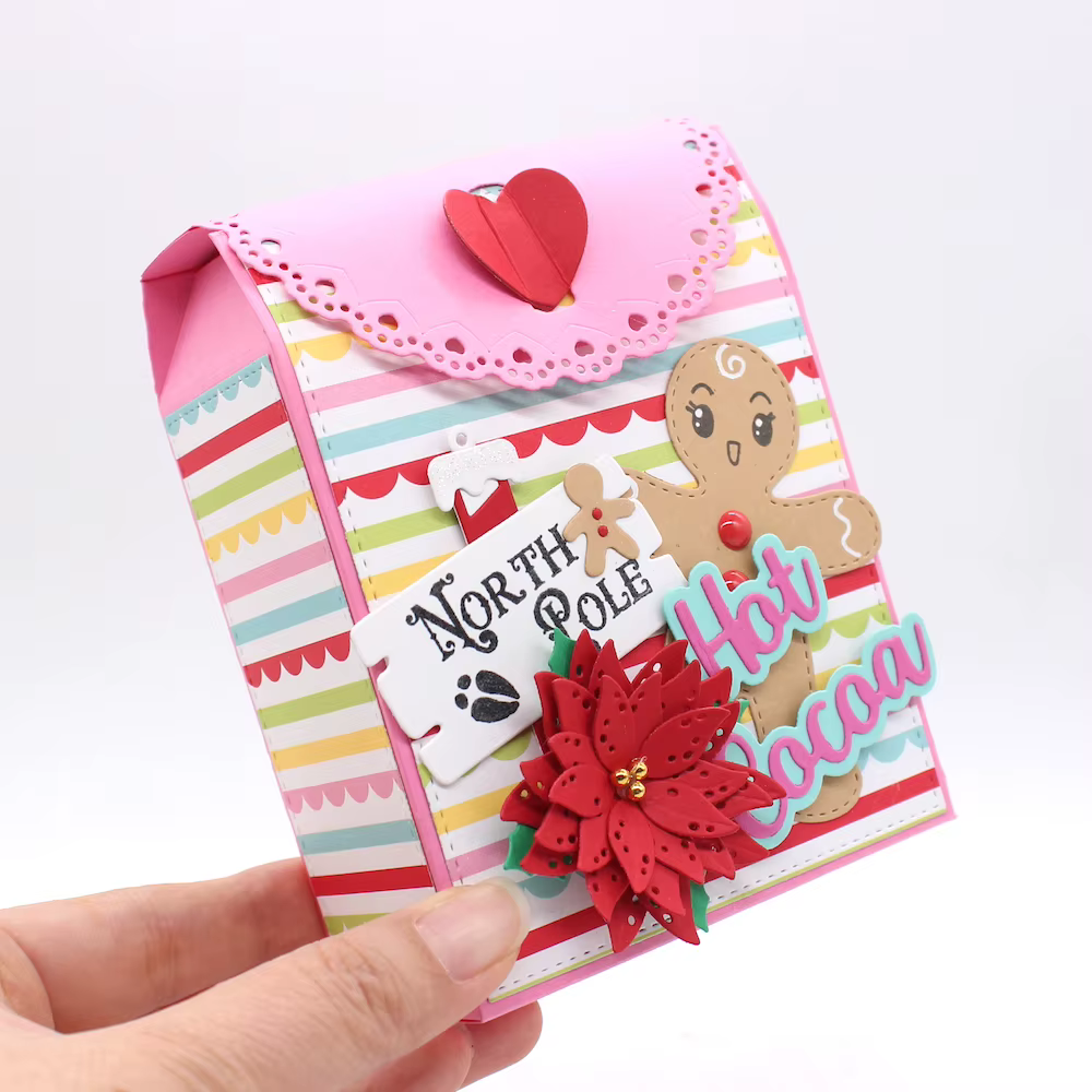 KSCRAFT Valentine Heart Box Metal Cutting Dies Stencils for DIY Scrapbooking Decorative Embossing DIY Paper Cards