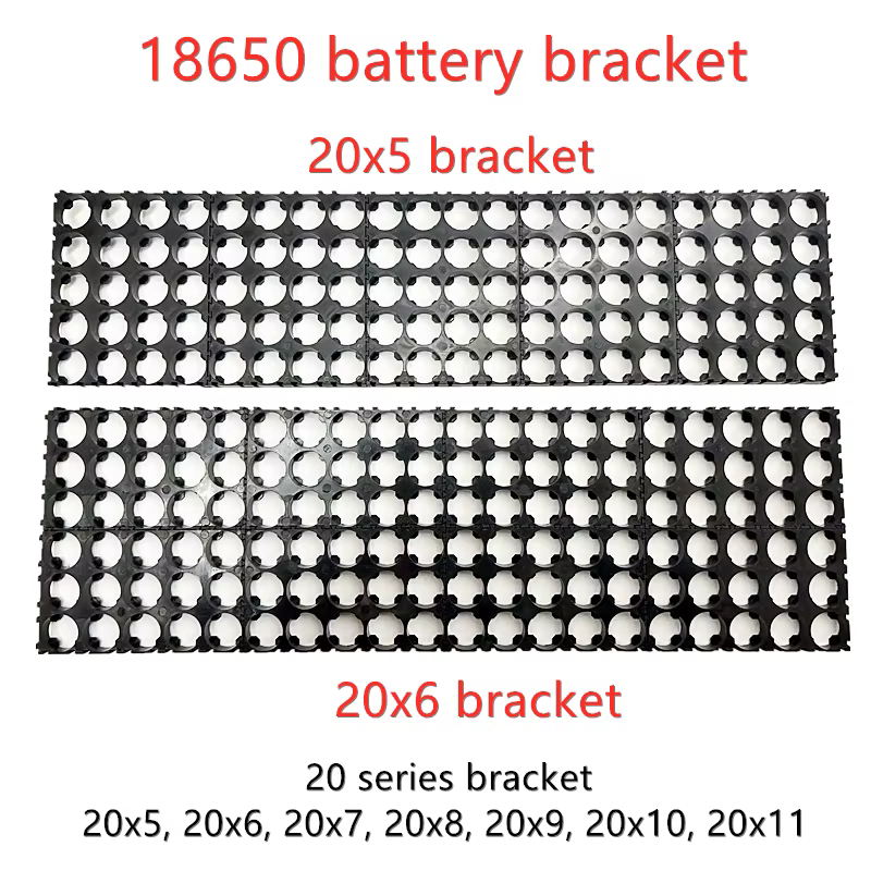 20 strings battery combination bracket 18650 lithium battery fixed combination bracket