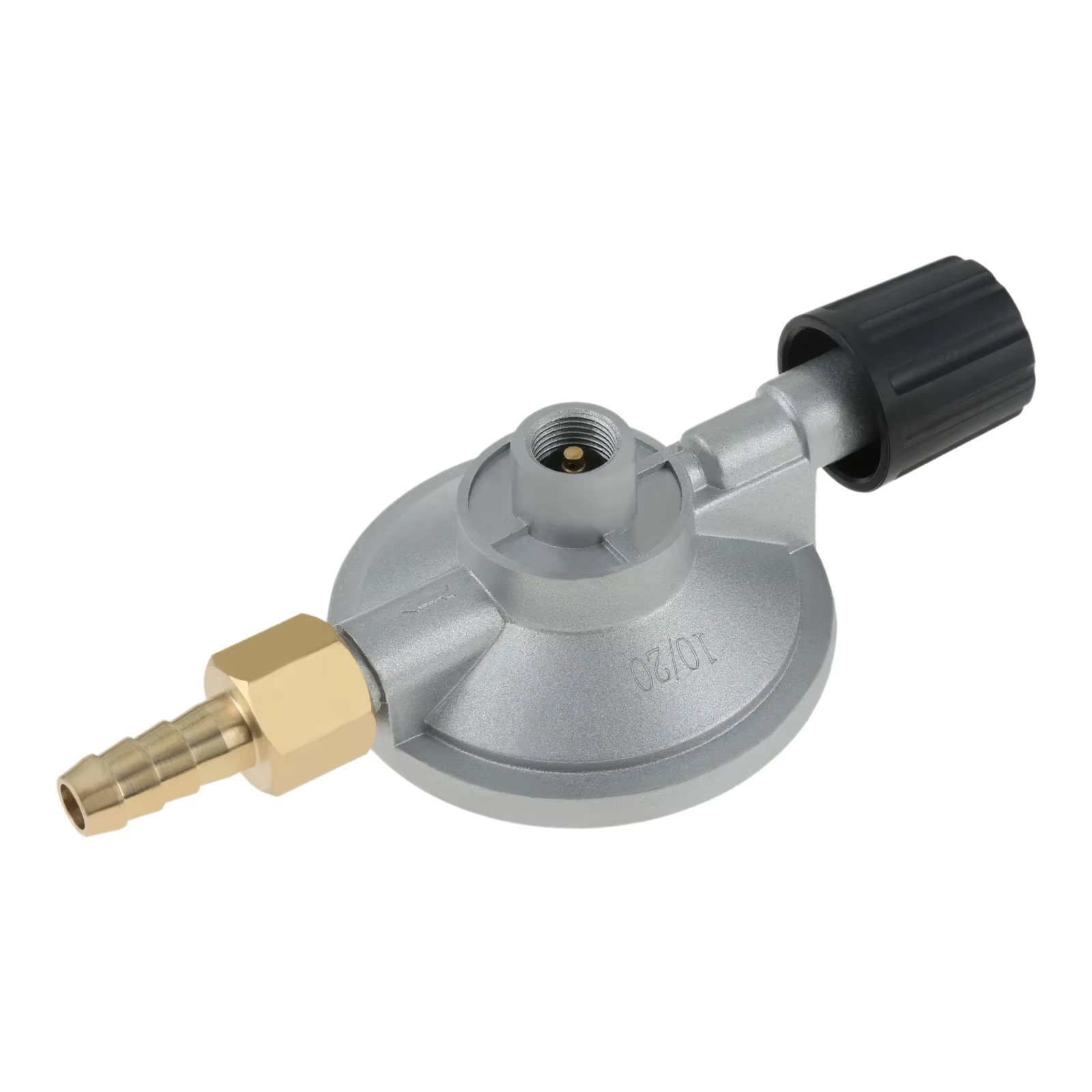 1pc Low Pressure Propane 50mbar Disposal Bottle Connection Regulator with Adjustable Knob Valve fit for Camp Stove Grill Heater