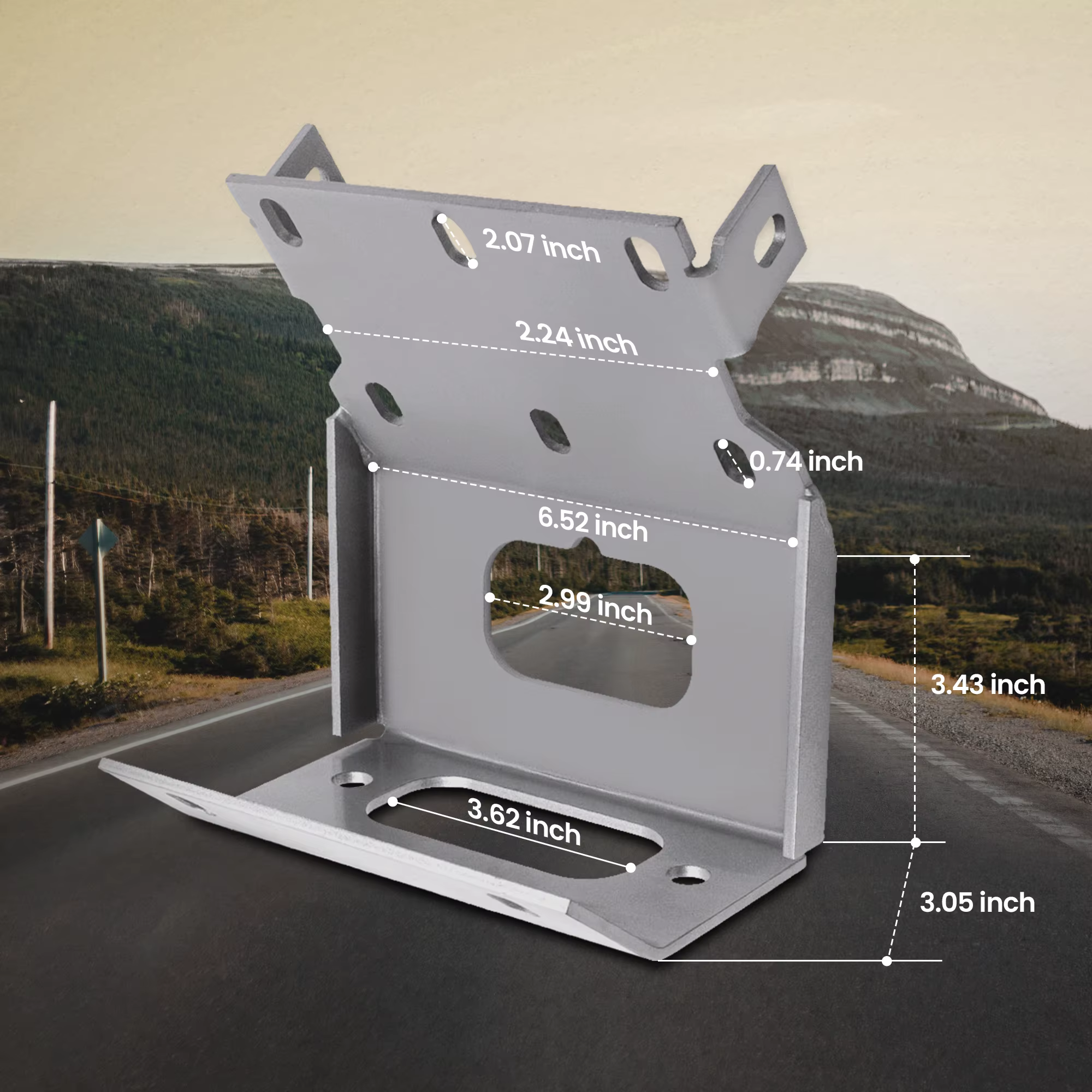 New Winch Bracket Mounting Plate for Honda For foreman Rancher Rubicon 2015-2019 for TRX420 TM 2014-2019