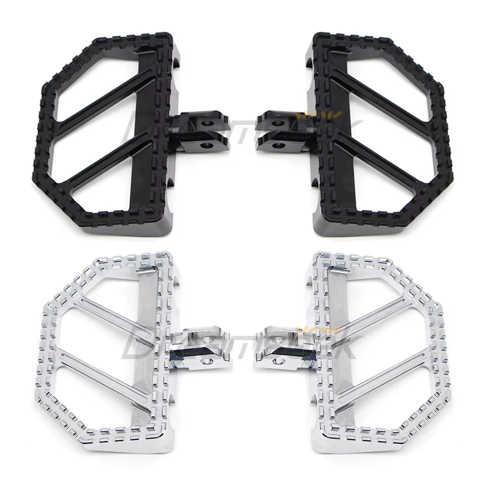 Rider Wide Footpegs Foot Pedal Rest for Harley Softail FXBR Low Rider FXST 2018 2019 2020 2021 22 Motorcycle Footrest Floorboard