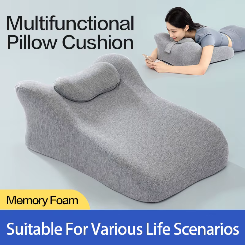 Lie On The Bed Sleeping Pillow Lie On The Bed Artifact Multifunctional Prone Position Lie Pillow Lie Sleeping Lie Pillow Cushion