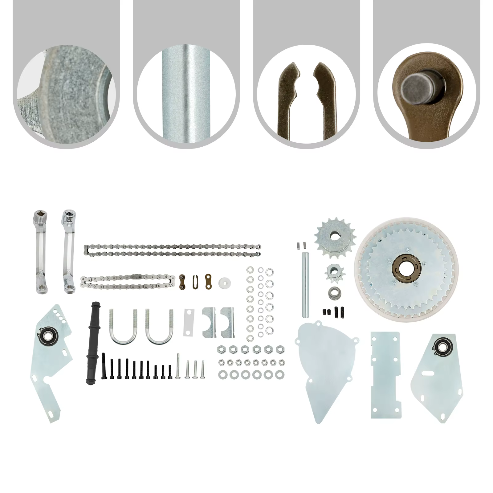 Black Shifter Bike Jackshaft Kit For 80cc 66cc Gas Bicycle Bike