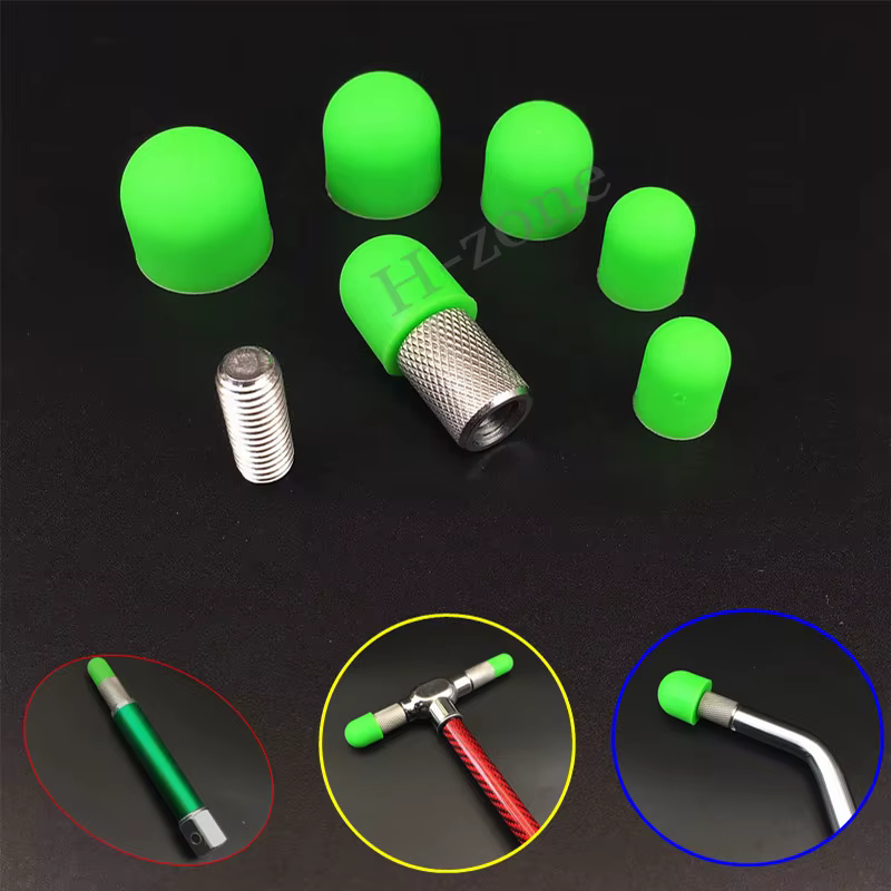 Green car dent repair tool M8 interface head replacement  dent head replacement hook top hammer flattening pen head