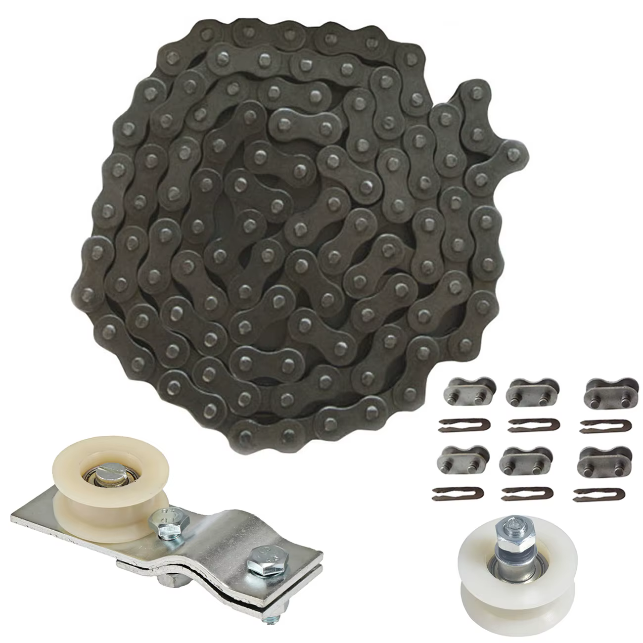 sthus 415H-110 Chain Chain Tensioner With Rollers Kit For 2 Stroke 49cc 60cc 66cc 80cc Engines Motorized Bicycle Motor Bikes