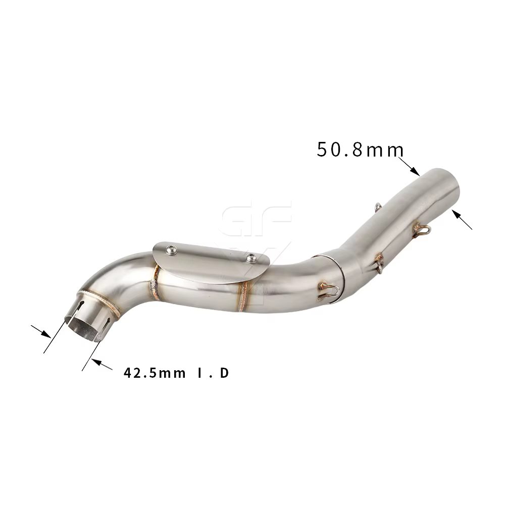 For Yamaha Tenere 700 2019 to 2023 T7 T700 XTZ 700 Escape Slip-on Motorcycle Exhaust Muffler High Position Mid Link Pipe 51mm