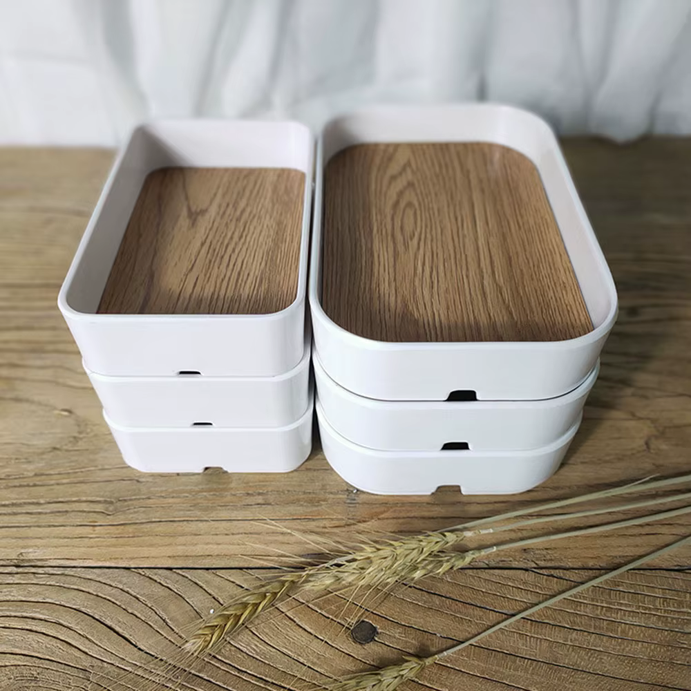 Sundry Storage Basket Student Desktop Snack Storage Box Plastic Cosmetic Storage Box Household Kitchen Sorting Box Makeup Box