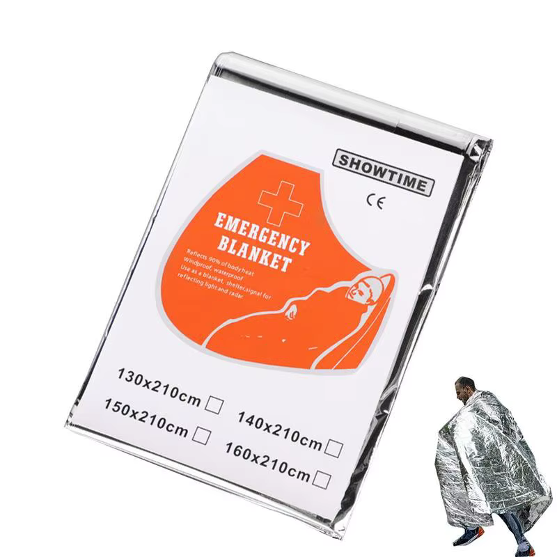 Thermal Blanket For Camping Survival Kits Gear And Equipment Hiking Essentials Space Blanket For Adults Thermal Protection