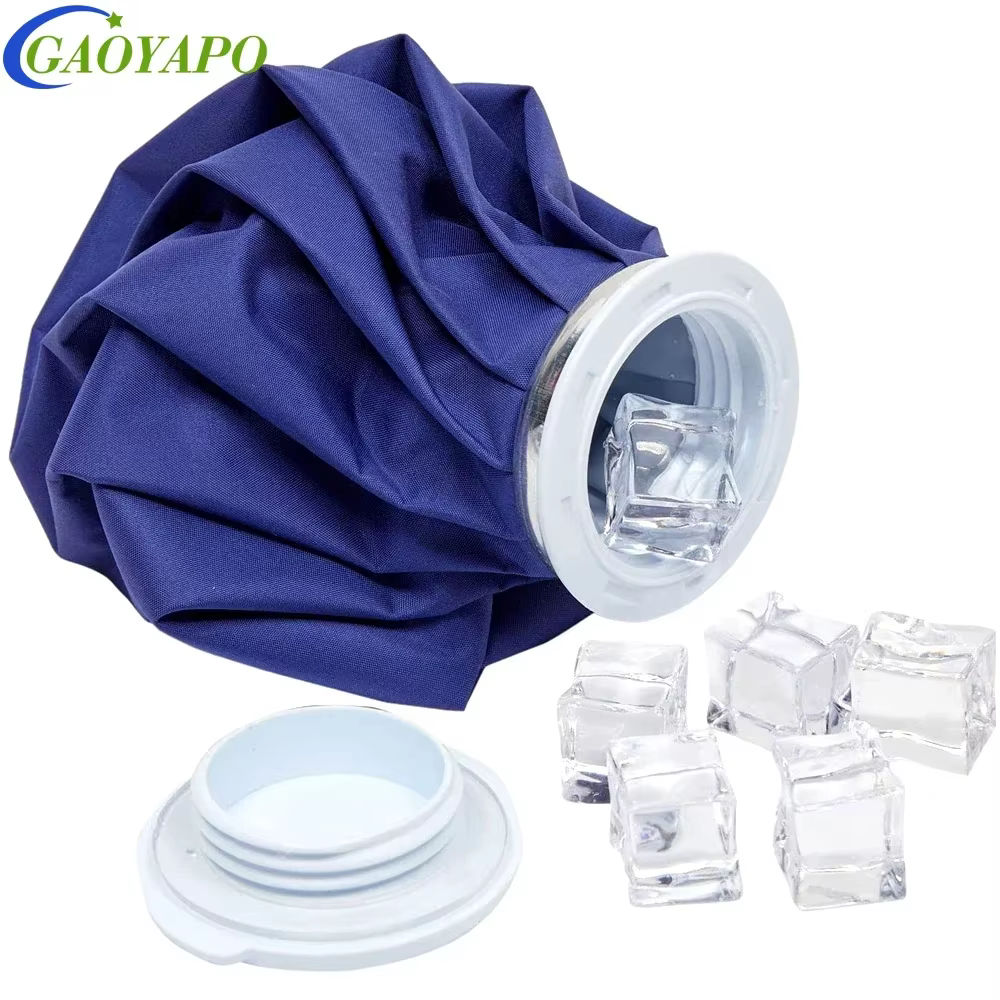 1PCS Ice Pack Bags Reusable for Injuries,Ice Bag Fixed Blet Bandage Hot Water Bag Hot Cold Therapy for Pain Relief, 6/9/11 Inch