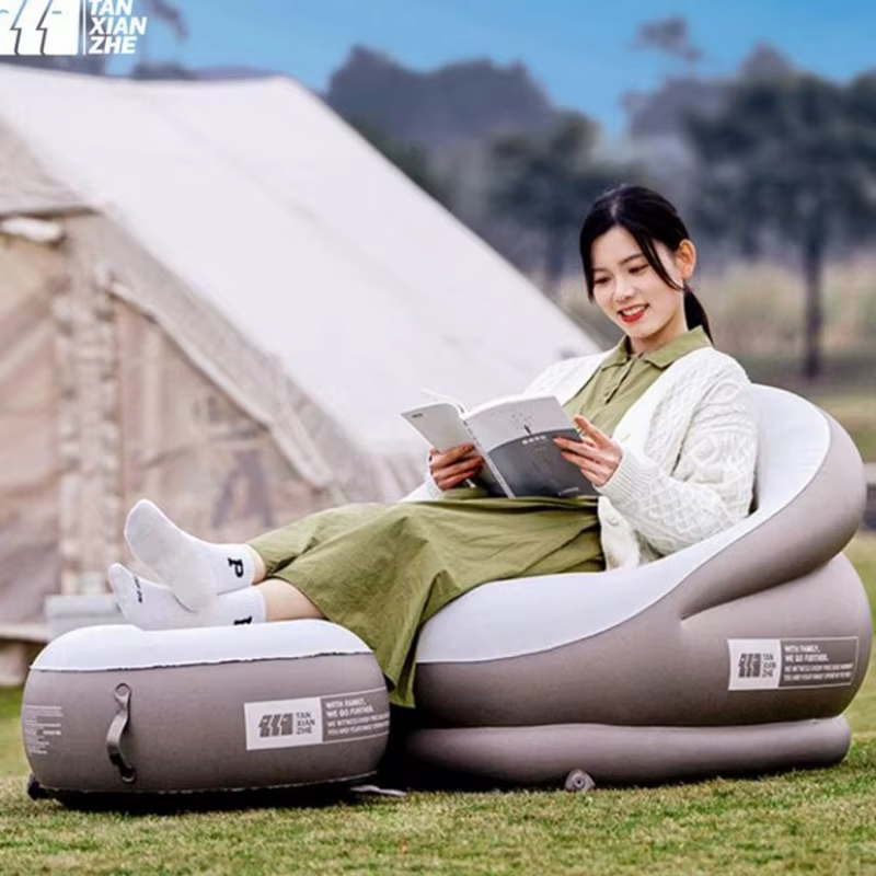 Nordic bean bag air sofa camping sofa for 1 person