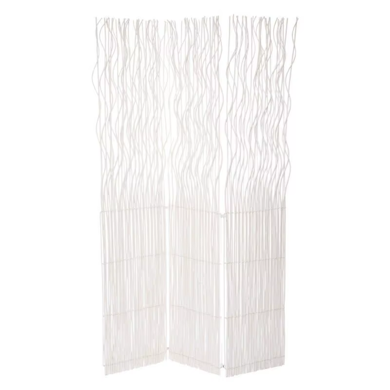 Room divider screen living room modern decoration 3 panels Wood Abel white Color