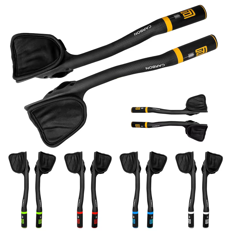 Full Carbon Fiber Road Bicycle Handlebar Highway Rest Put Handlebar Aero Carbon TT Bike Handle Bars Trial TT Bar 3K Matte