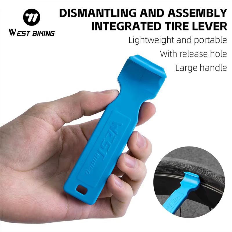 WEST BIKING Bicycle Tyre Lever Portable Bike Tire Repair Remover Lever Lightweight Cycling Tyre Quickly Disassembly Repair Tool