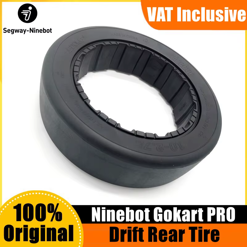 Original Quick Release Sports Drift Tires and Gokart Bundle Rear Tire Kit For Ninebot by Segway GoKart Pro Gokart, S-MAX Parts