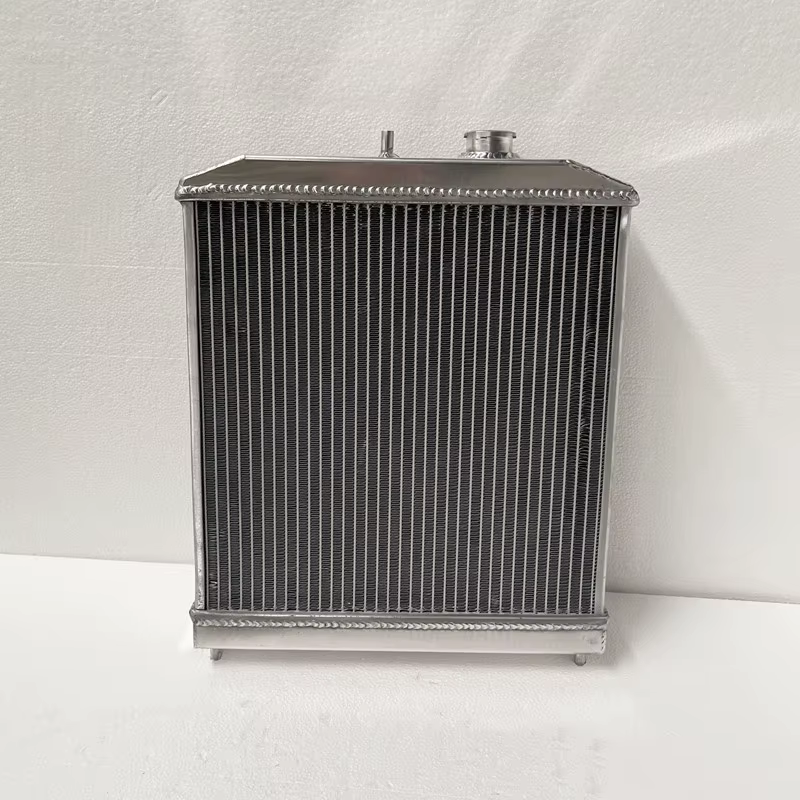 4ROW Aluminum Radiator 1992-2000 FOR Honda Civic CRX DEL SOL EK EG D15 D16 B16 B18 + FAN Shroud 93 94 95 96 97  32mm Pipe