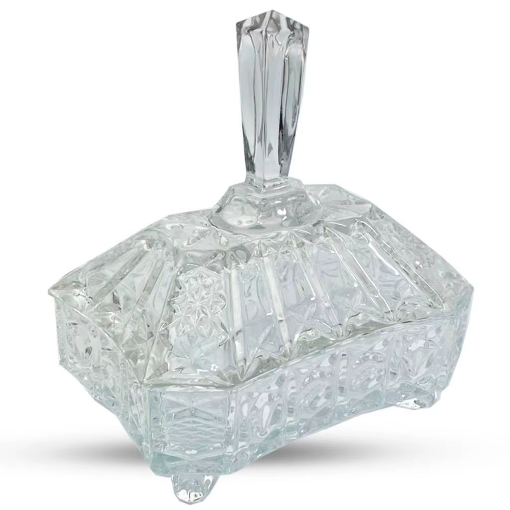 650ml Bomboniere Glass Baleiro Candy Table Organizer