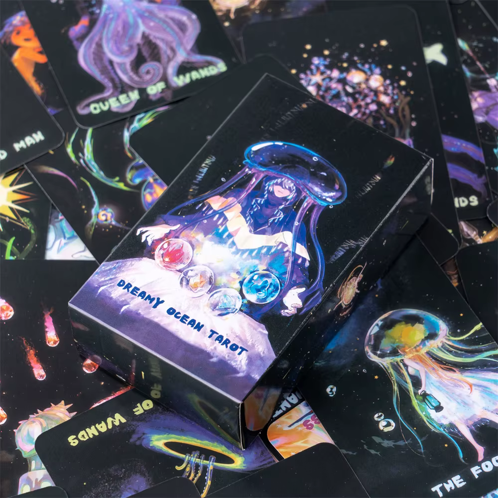 Auspice Dreamy OceanTarot Oracle Card Necromancy  Deck Prediction Oracle Cards