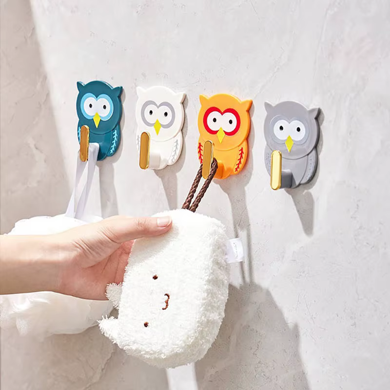 Cartoon Light Luxury Hanger Punch-free Powerful Non-marking Wall Storage Stick Hanger Door after The Storage Hanger