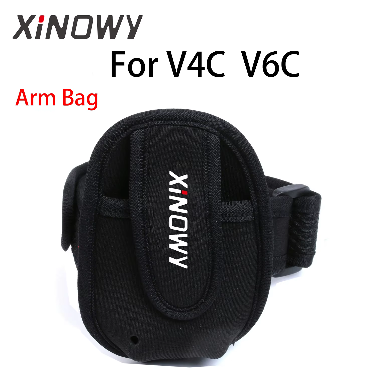 XINOWY V4C V6C Referee Arm Bag Earphone Helmet Interphone Plastic Soft Bag