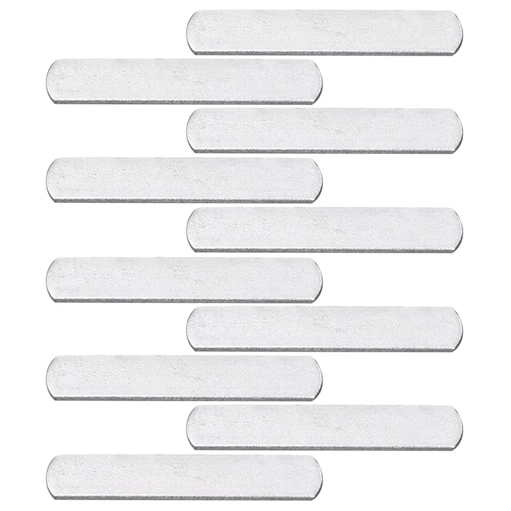 10Pcs Weighted Strength Training Plates Steel Strip Running Vest Exercise Invisible Weighted Strip Load Bearing Plate Tape Sport