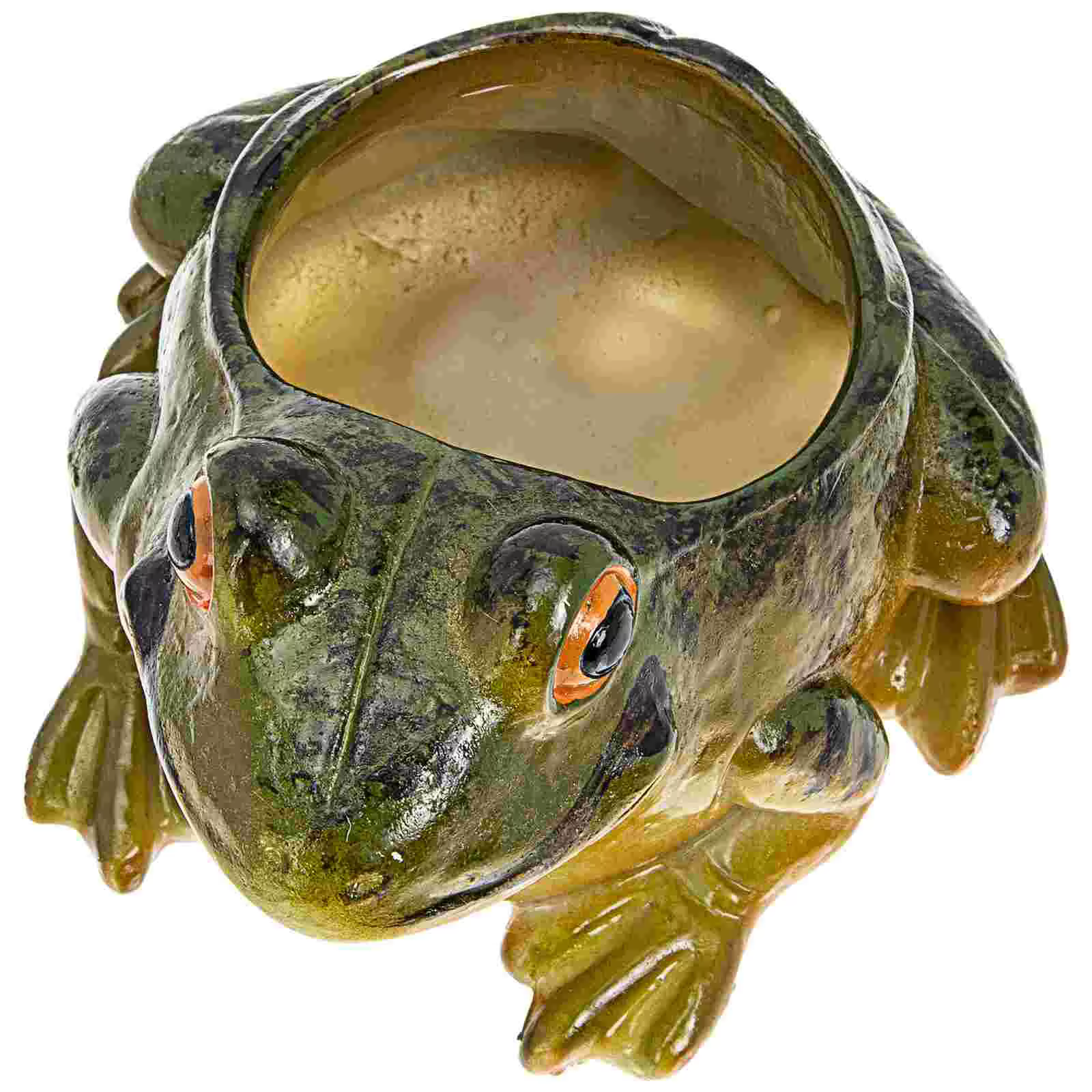 Ceramic Planter Frogs Shape Bonsai Pot Model Home Decoration Succulent Figurine Glass Vase Creative Frogs Ceramic Frogs Pot