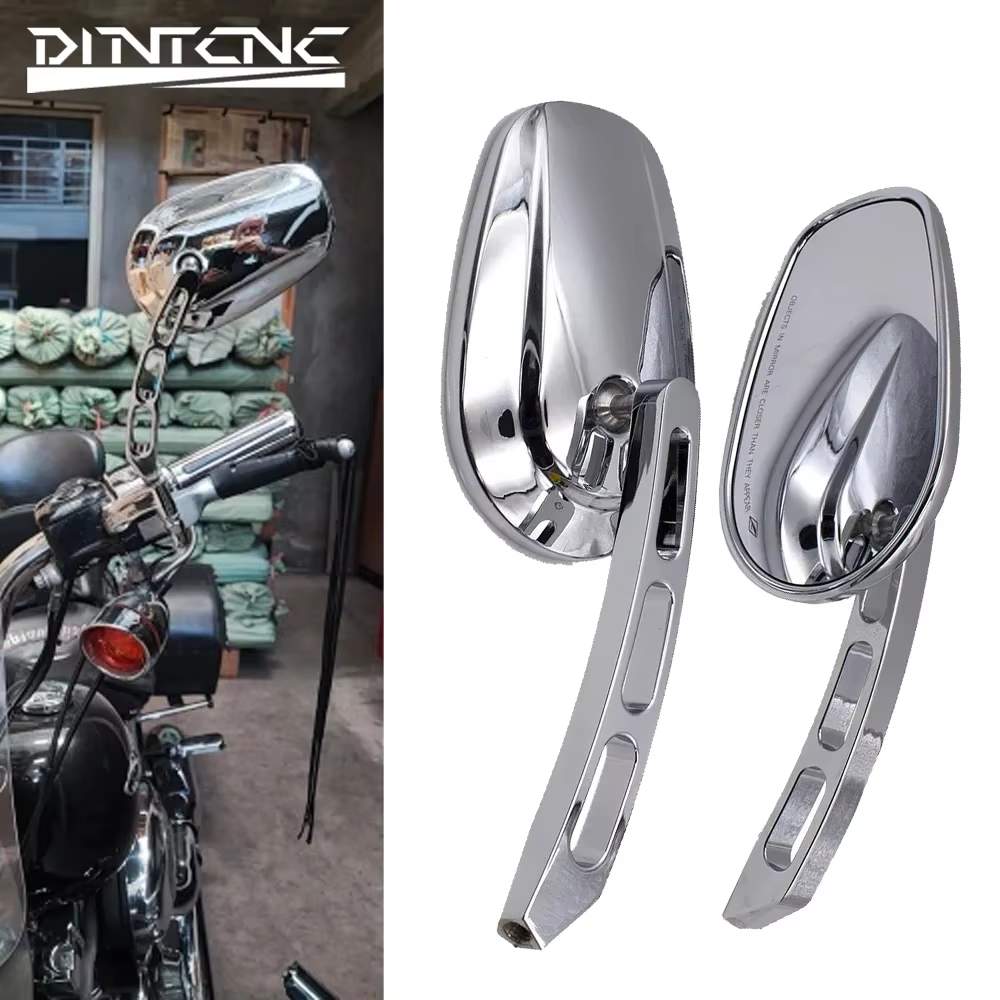 Accessories Mirror Universal for M10 for Harley 883 1200 48 Motorcycle Modified RearView Mirror CNC Aluminum Alloy Durable