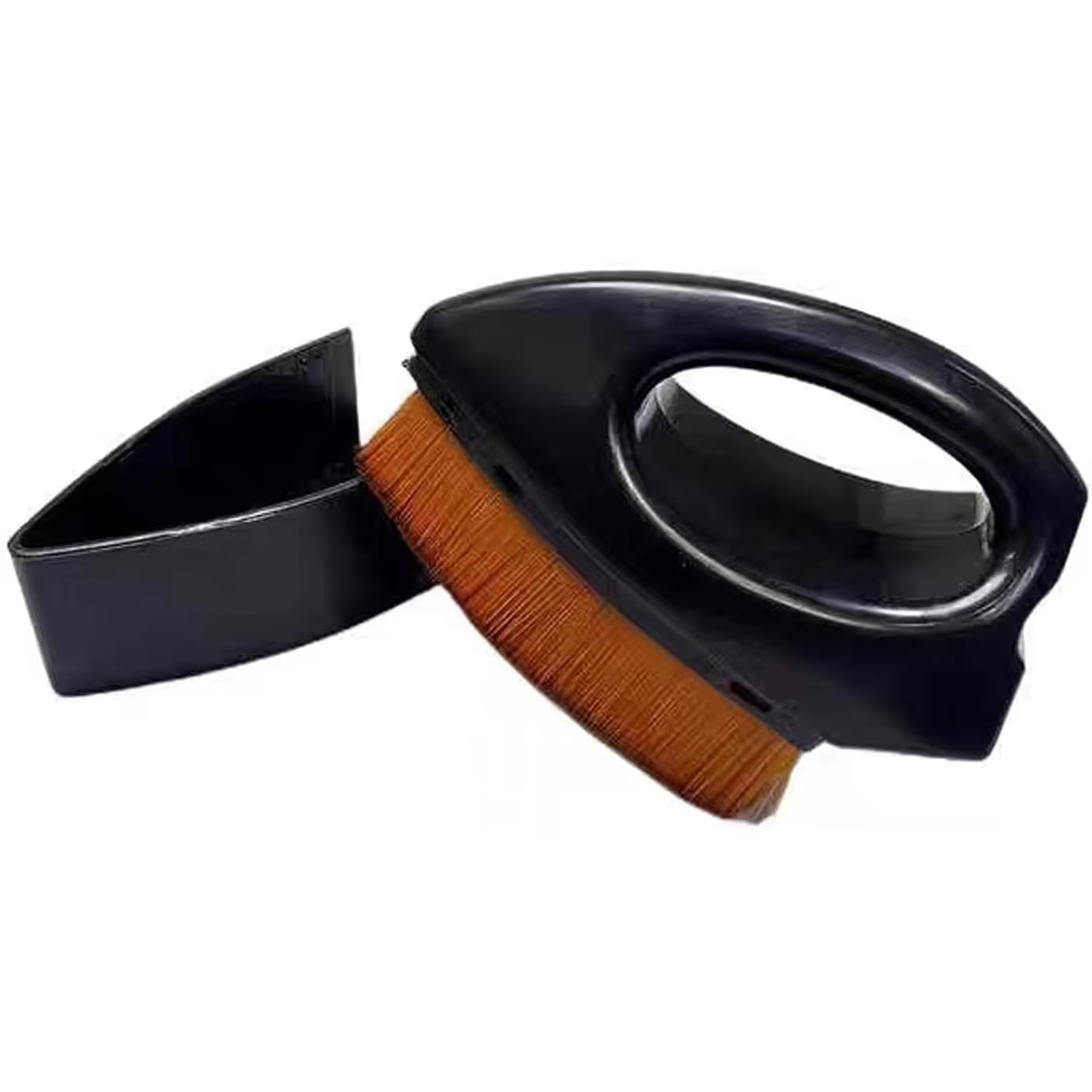 1 PC  Tire Polishing Brush, High-density Soft Bristle Portable Gap Cleaning Brush with Comfort ,  Interior  Detail Cleaning Tool