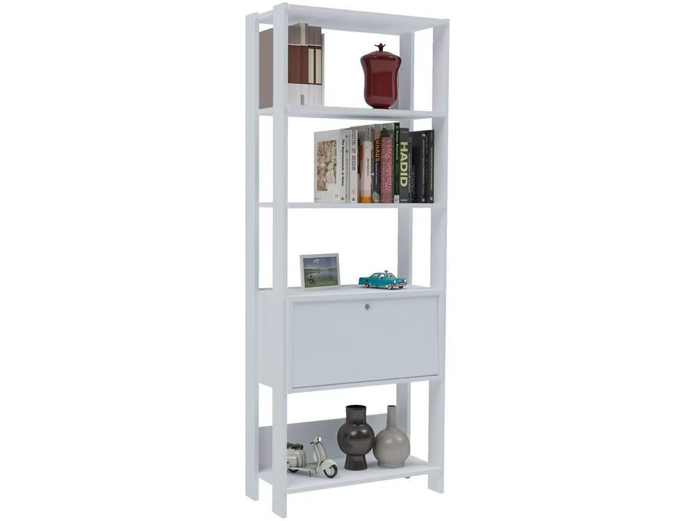 1 Door 4 Shelves Bookshelf