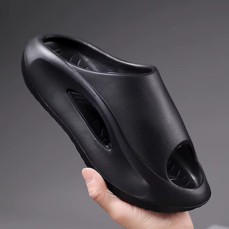 fashionable Sneaker Slippers for Women Men Thick Bottom Platform Slides Soft Hollow Sandals Casual Beach Shoes waterproof