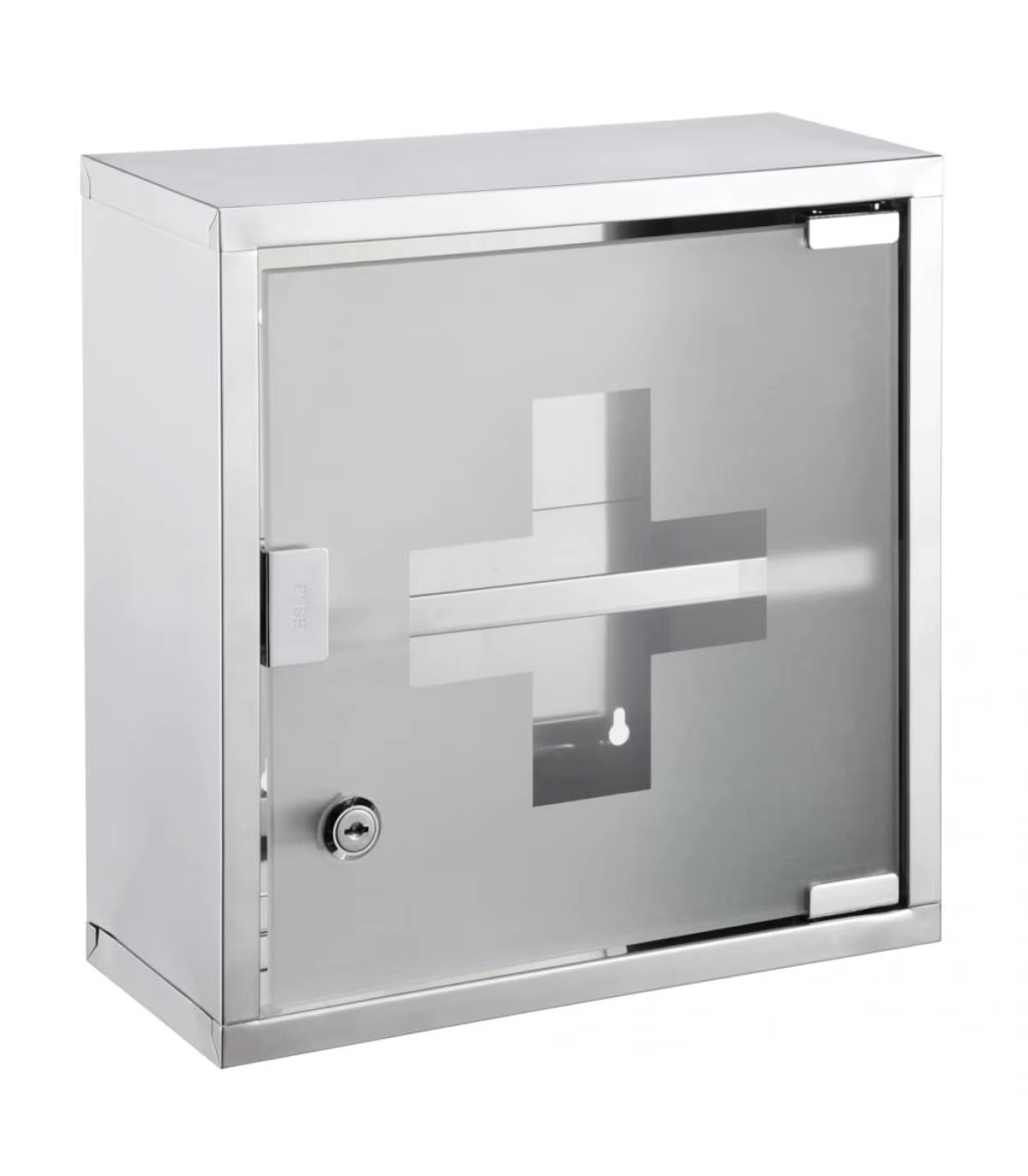 HI medicine cabinet 30x12x30 cm stainless steel