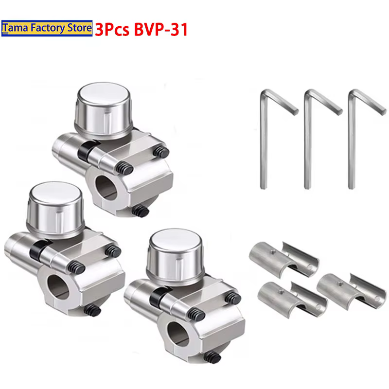 3Sets BPV-31 Bullet Piercing Valve Line Tap Faucet Valve Kit 1.5"x2.5"x3.5" For HVAC AP4502525 BPV31D GPV14 GPV31