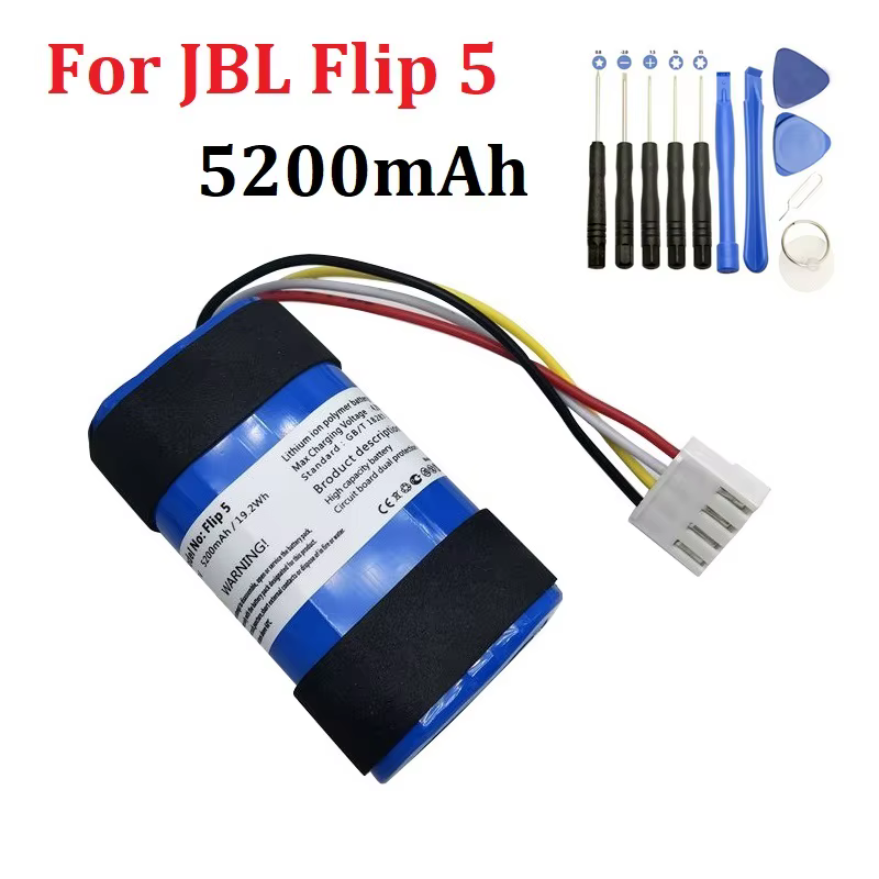 Original 5200mah Battery For JBL Flip 5 Flip5 SUN-INTE-152 ID1060-B For JBL Filp 5 Replacement Speaker Battery