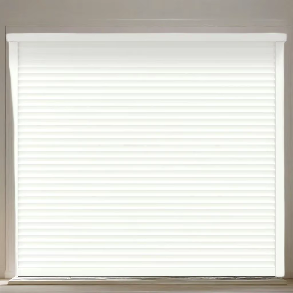 Aluminium Roller Shutter 160x150 cm - White Color Window Covering