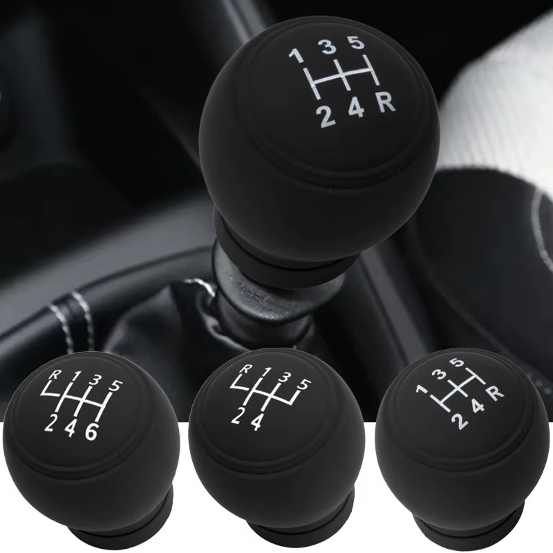 Universal Gear Shift Knob Silicone Cover Gear Rod Protect Case Dustproof WaterProof Lever Handle Skin Nonslip Manual Shifter
