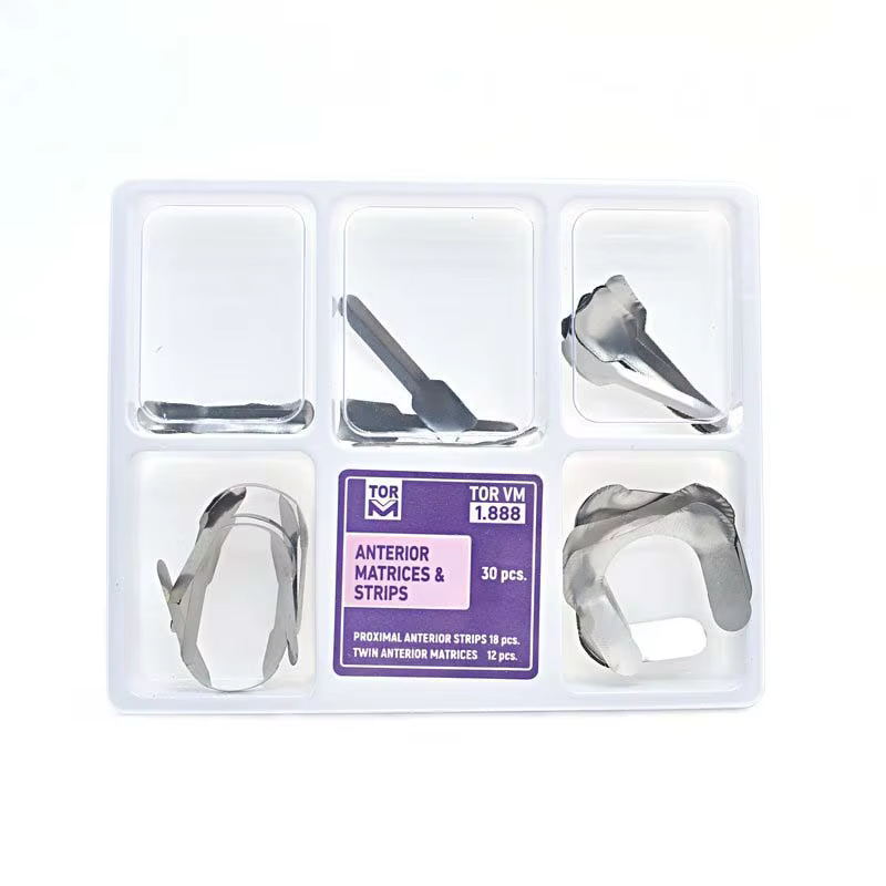 Dental Proximal Anterior Strips 1.888 Matrices Matrix Systems TOR Dental Materials