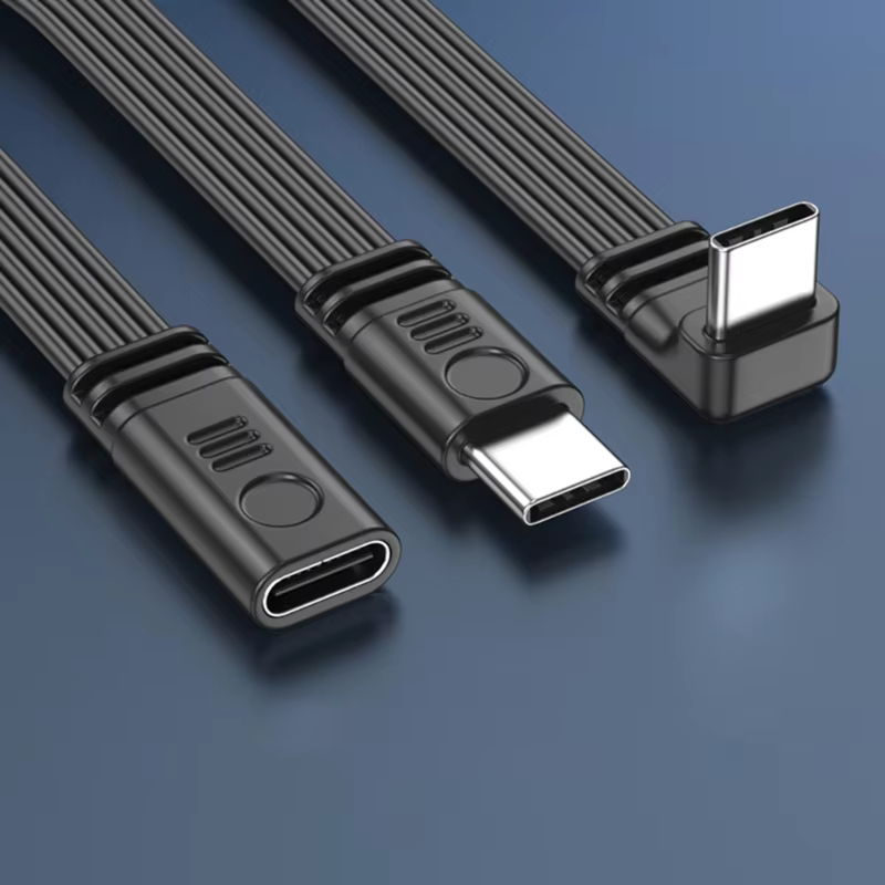 USB Adapter Cable Different Length Type Converter Cord for Tablets Phones Support 480Mbps Data Transmission