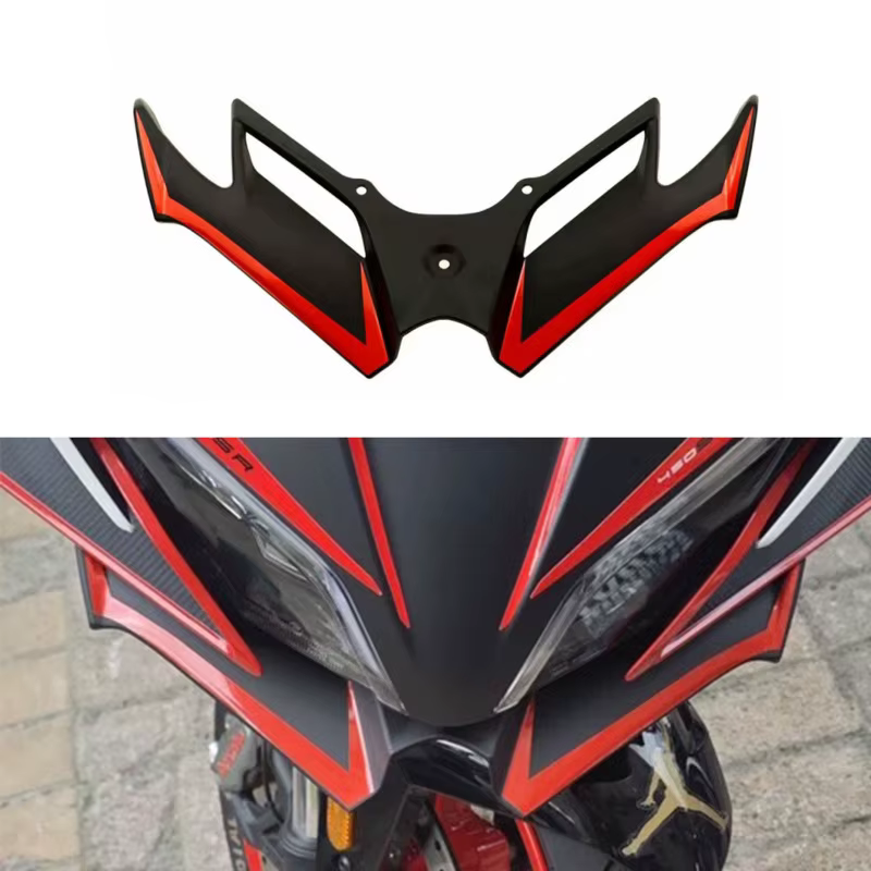 High Quality Motorcycle Front Hood Deflector Wind Wing Air Spoiler Fit For CFMOTO 450SR 450 SR