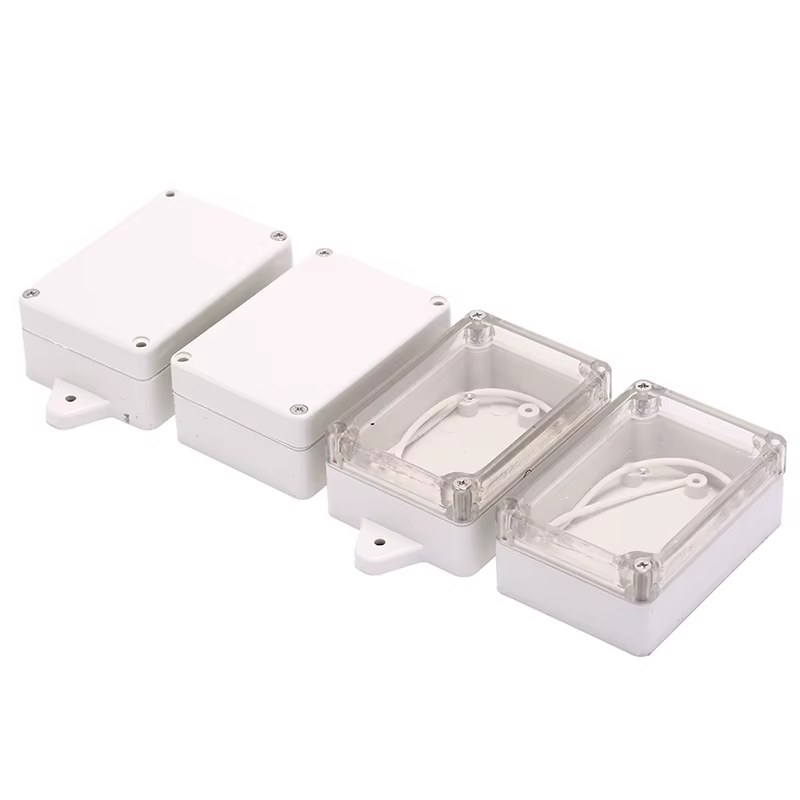 Waterproof Junction Box Enclosure Plastic Instrument Case Small Black Shell Plastic Electronic Project Box
