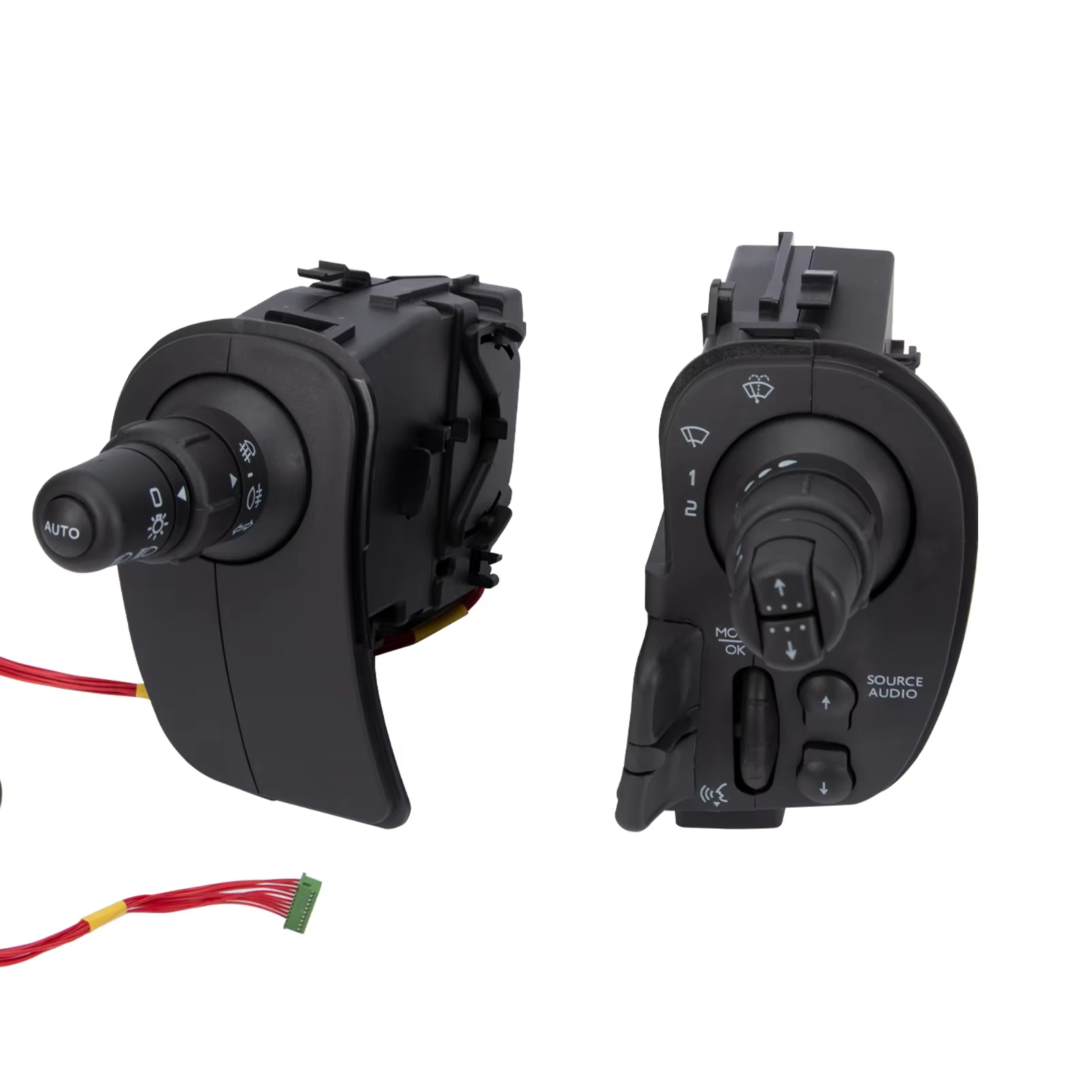 1 Pair Headlight Light Indicator Stalk Switch 7701057088 8201590638 7701057090 For Renault Kangoo Grand Modus Clio III 1.5dCi