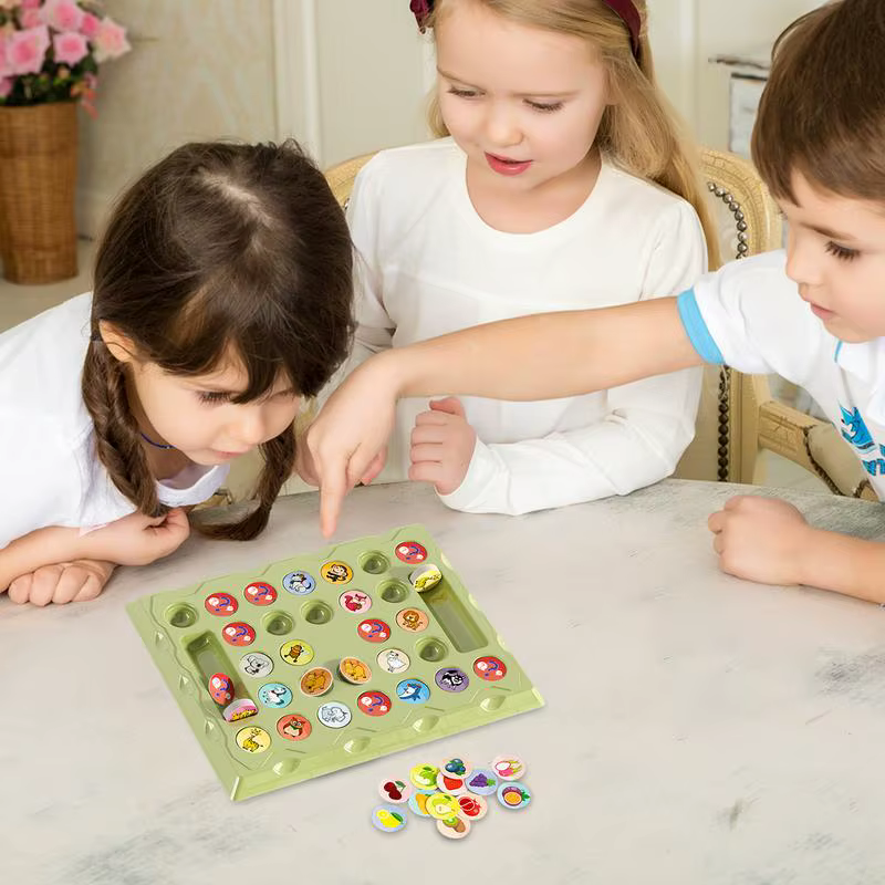 Matching Board Game Brain Teasing Game Boards Two Player Interactive Toys For Kids And Adults Puzzle Game For Child-Parent