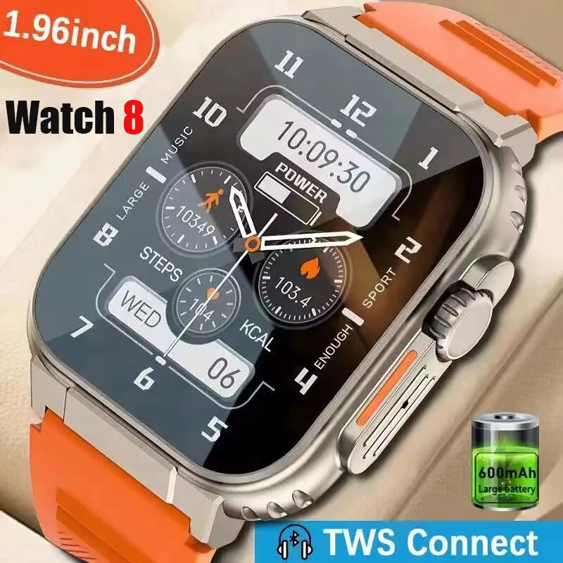 Watch 8 Ultra Smart Watch 49mm 2024 New NFC Men Women GPS Track Bluetooth Call BT Music Games Wireless Charging Smartwatch