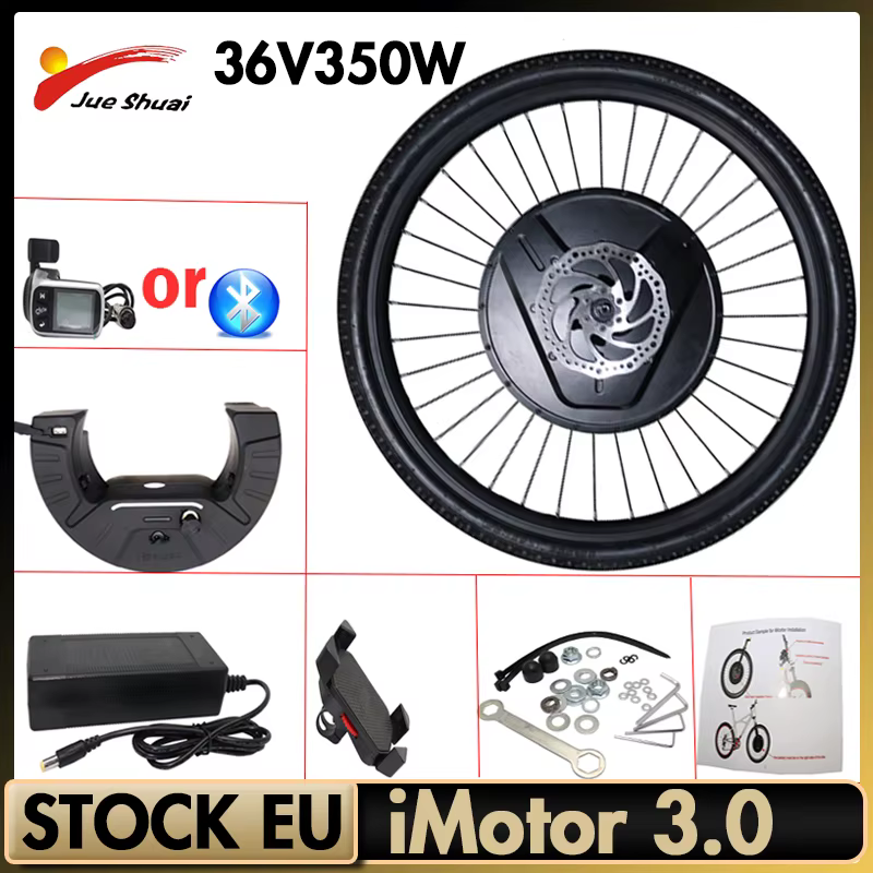 IMortor 3.0 Electric Bicycle Conversion Kit 36V 350W Motor Wheel Kit 26"-700C Ebike Kit with 7Ah Battery электровелосипед