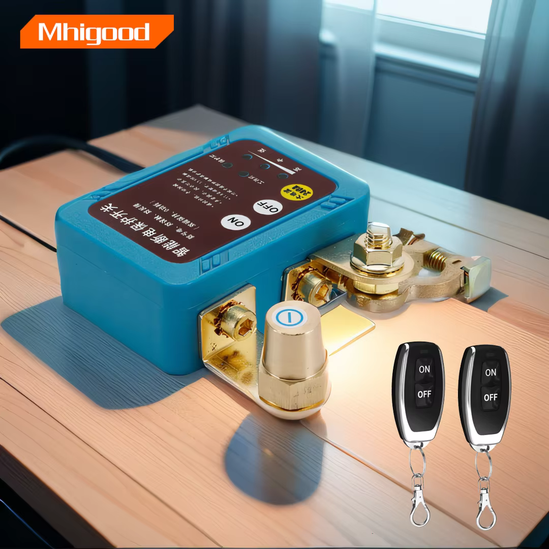 Battery Disconnect Power Switch 12V 240A Shut Off Cut Off Kill Switch With Remote Control Switch For Car Truck