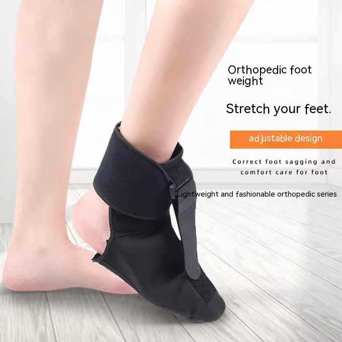 Foot Drooping Orthosis Rehabilitation Inner And Outer Turning Protective Gear Splint Brace Orthosis Ankle Joint Fixed Strips