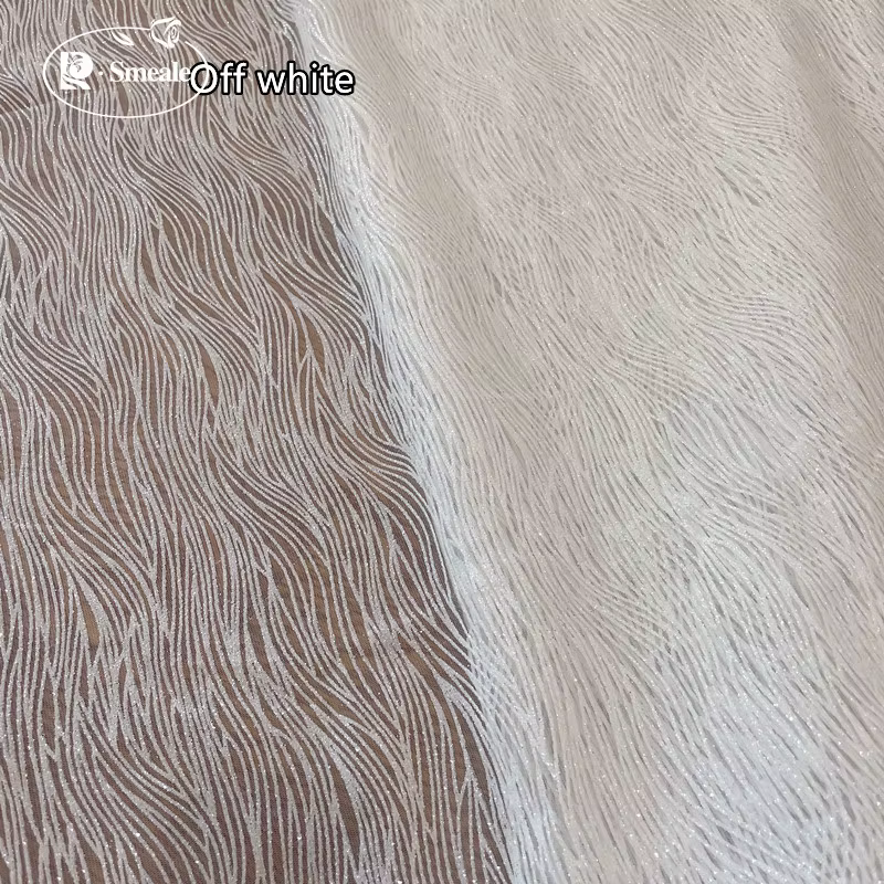 Multi-Color Glitter Net Yarn, Hot Diamond Spray, Gold and Silver, Hot Stamping Wedding Dress Fabric, New Style