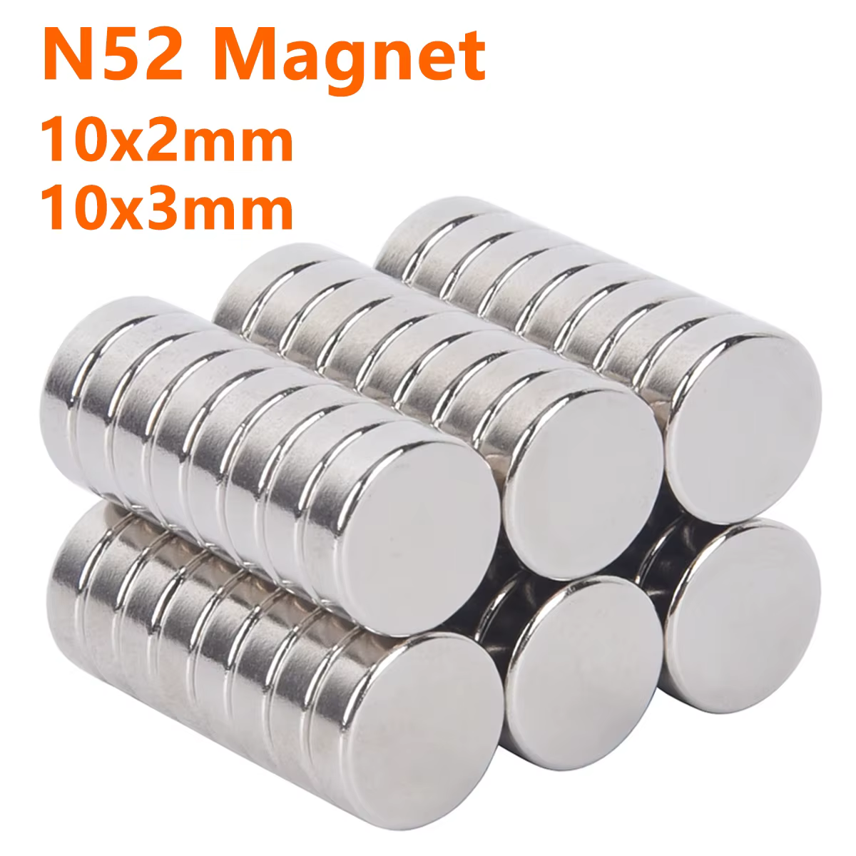 Neodymium Magnet with Self-Adhesive Pad N52 Round Super Strong Magnetic Disc Rare Earth Powerful Magnet Sheet for DIY Home Decor