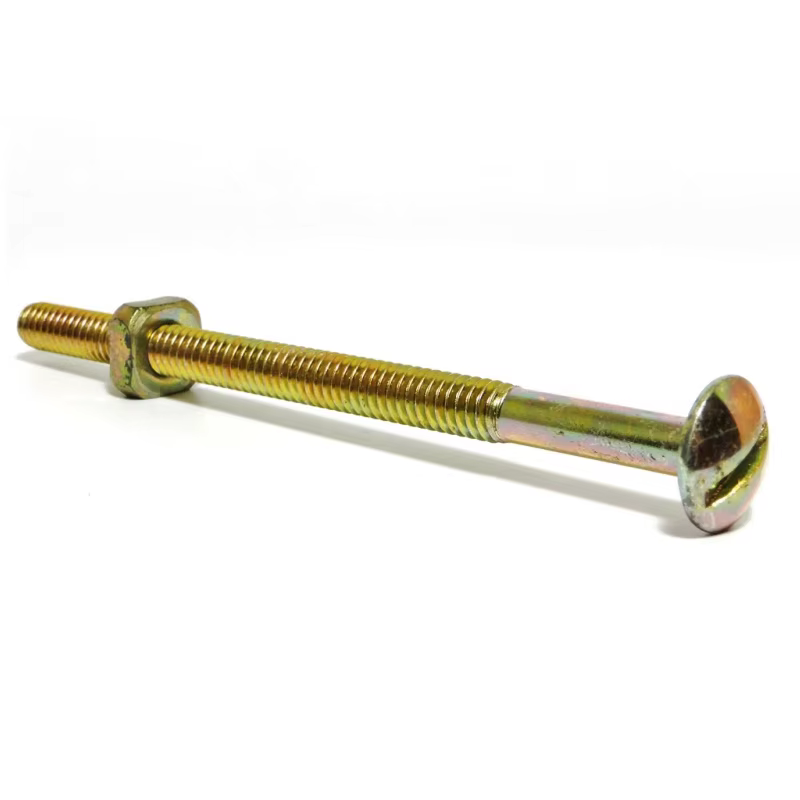 BED SCREW 1/4 "X120MM PHENDA WITH SQUARE NUT AKIO UNIT