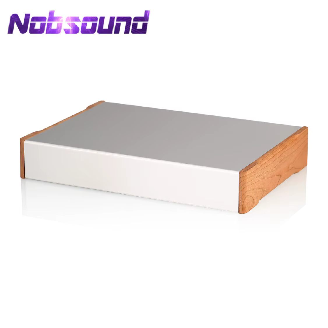 Nobsound HiFi Wood+Aluminum Chassis for DIY Tube Amplifier Case DAC Enclosure Preamp Box